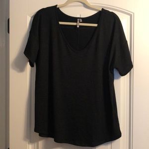 Banana Republic Black Short Sleeved Top
